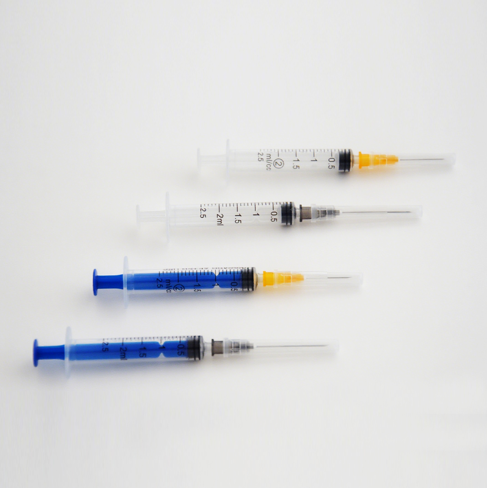 2.5ml Disposable Sterile Luer Slip Syringe with Needle