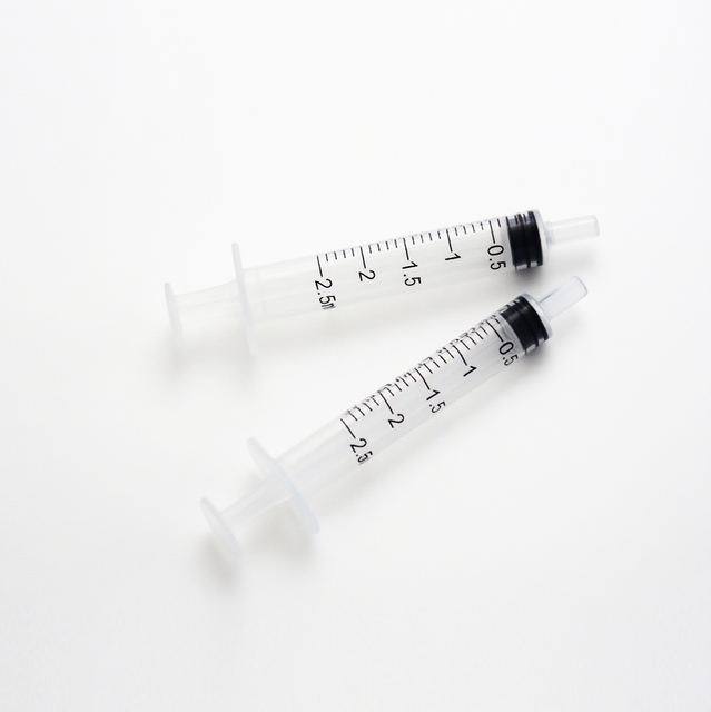 2.5ml Disposable Sterile Luer Slip Syringe